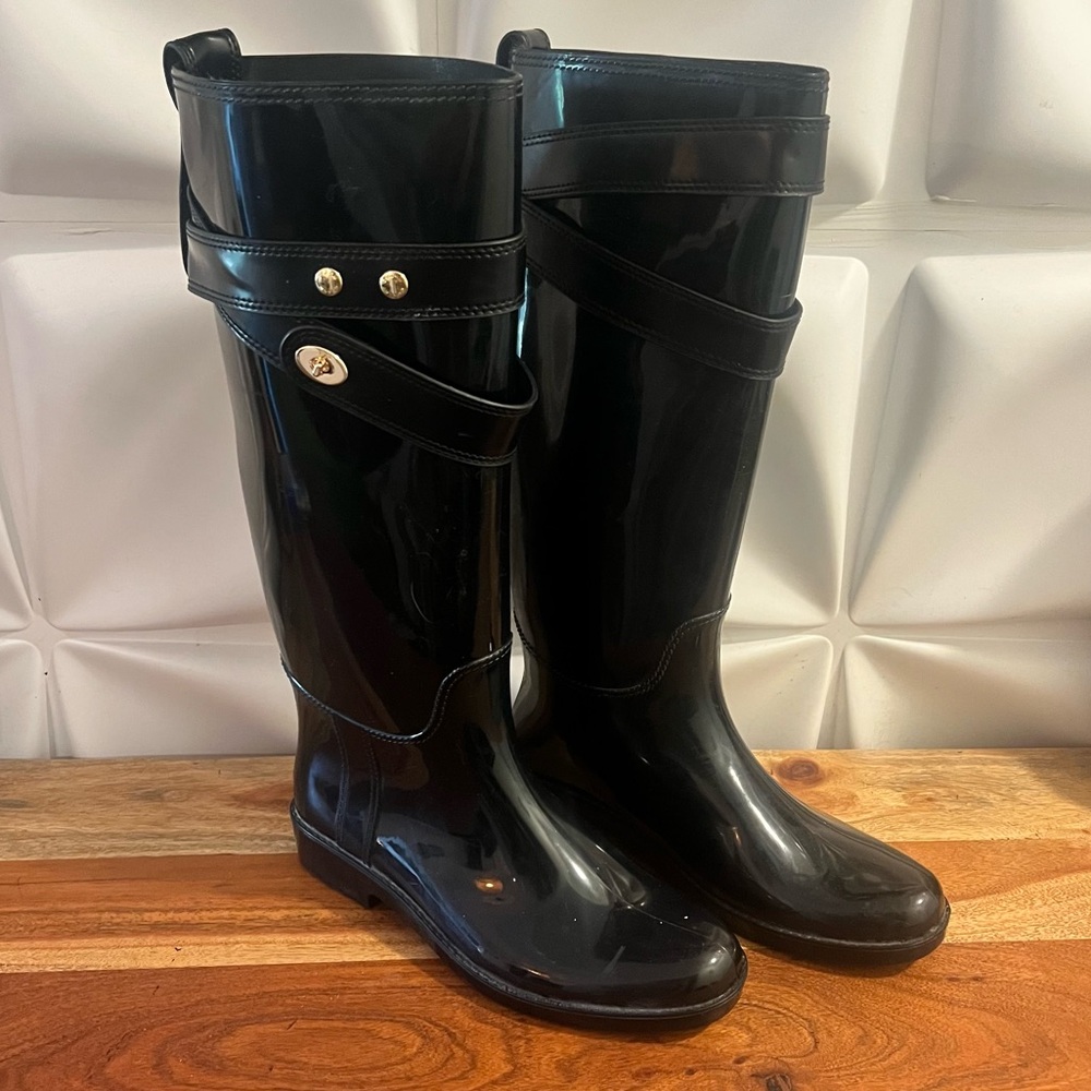 Coach rain boots - Picture 1 of 6